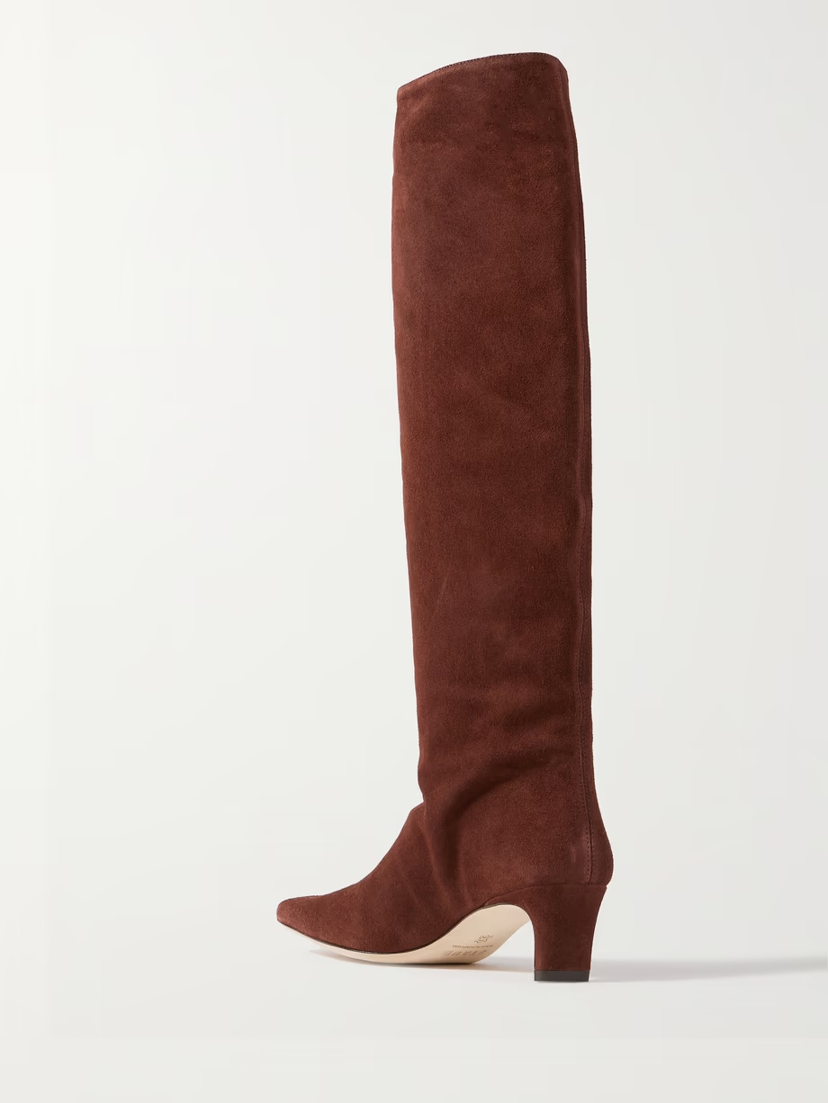 Wally suede knee boots Wally suede knee boots