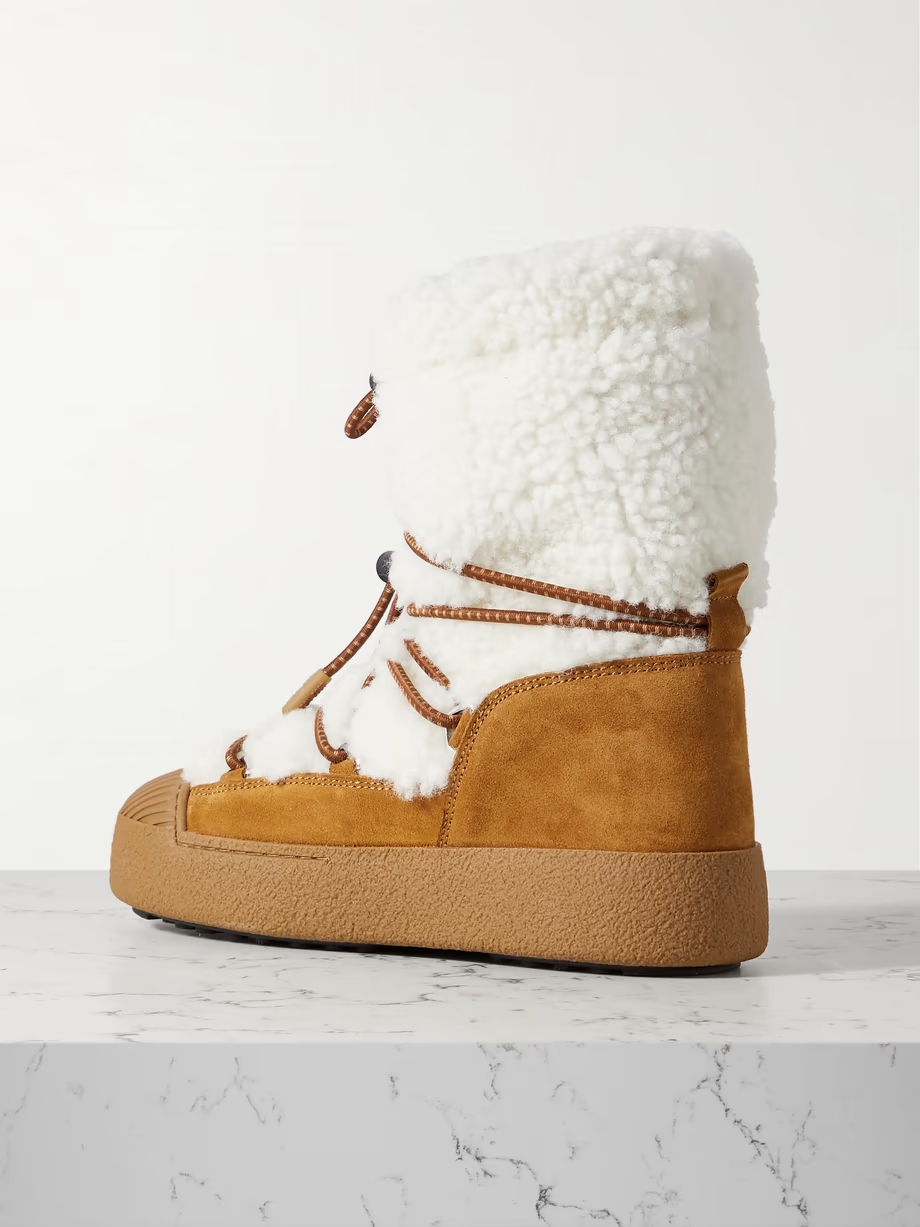 LTrack shearling snow boots LTrack shearling snow boots