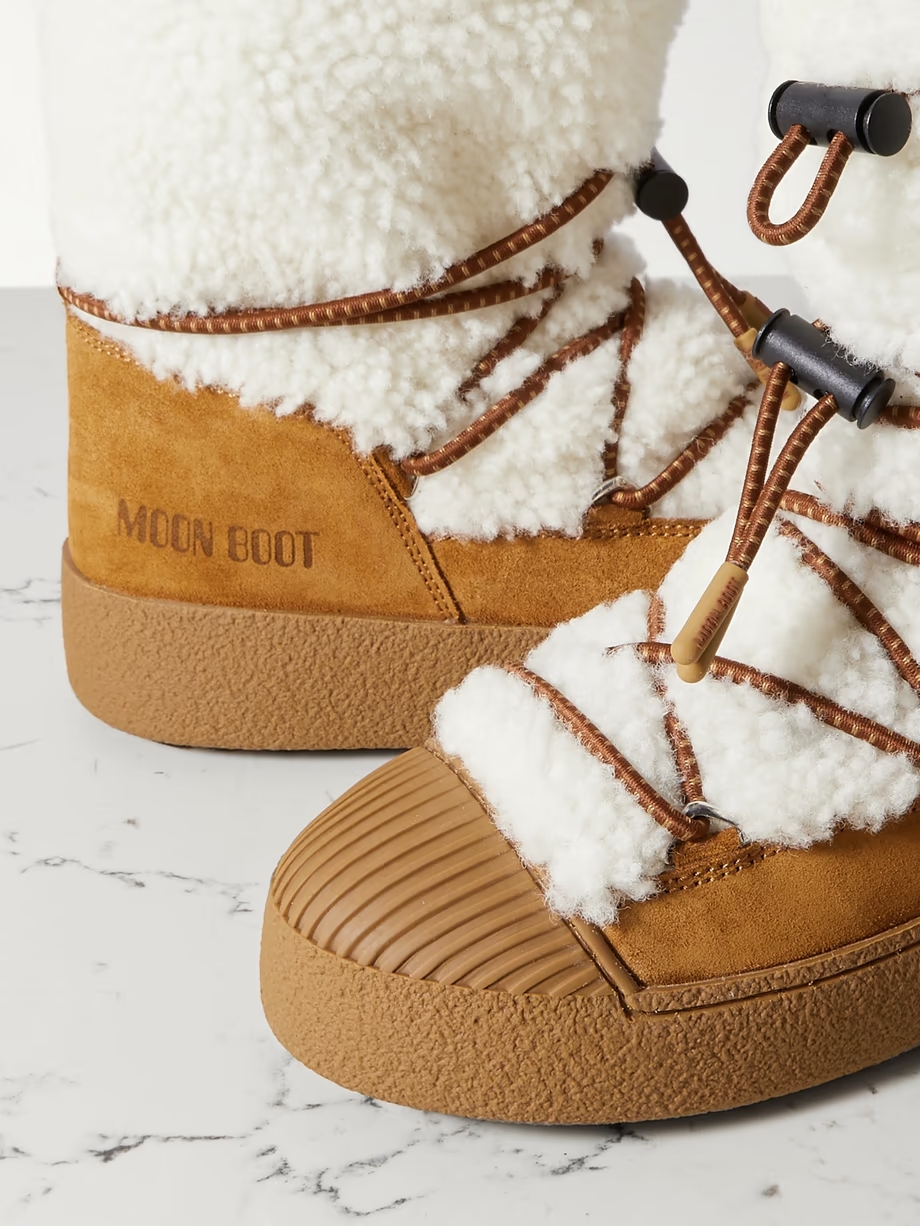 LTrack shearling snow boots LTrack shearling snow boots