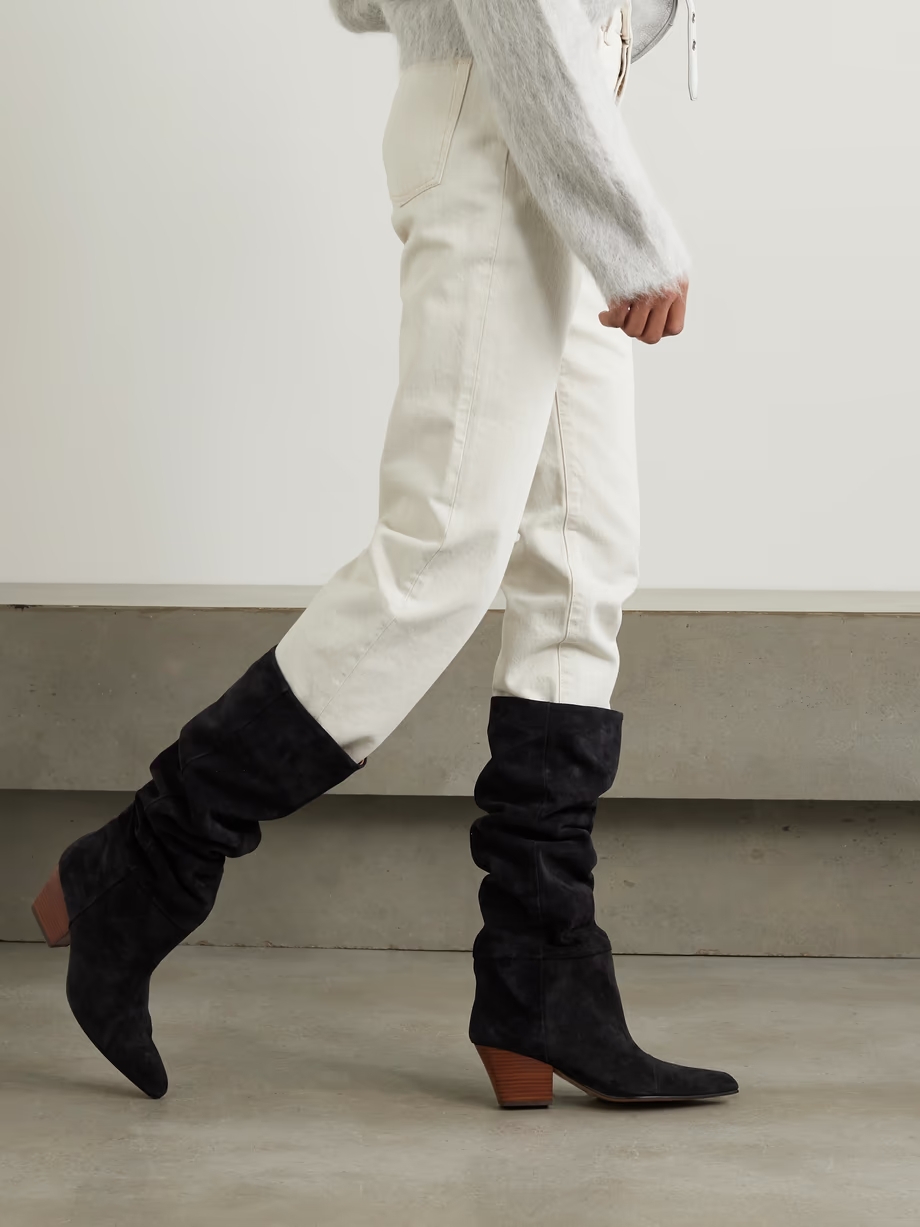 Jane suede knee boots Jane suede knee boots