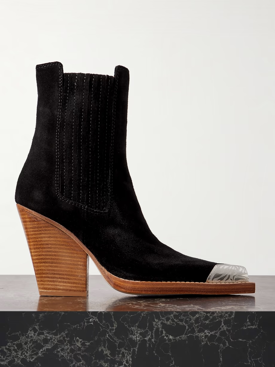 Dallas embellished suede ankle boots Dallas embellished suede ankle boots