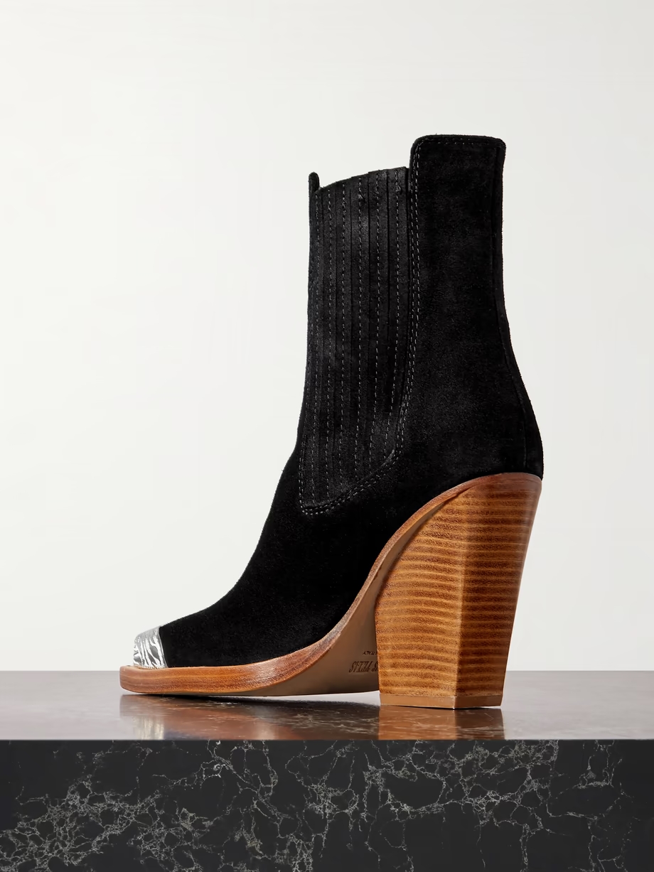 Dallas embellished suede ankle boots Dallas embellished suede ankle boots