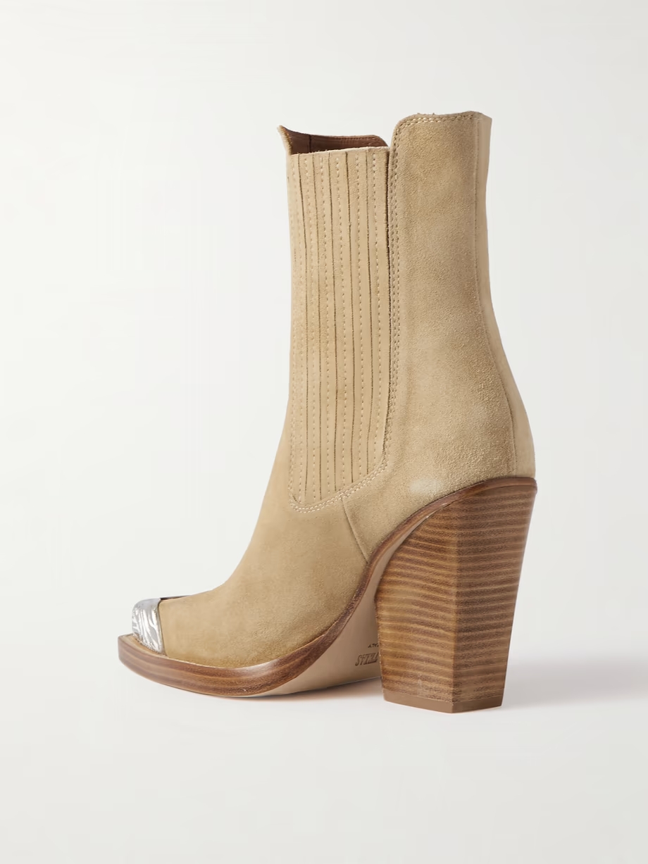 Dallas embellished suede ankle boots Dallas embellished suede ankle boots