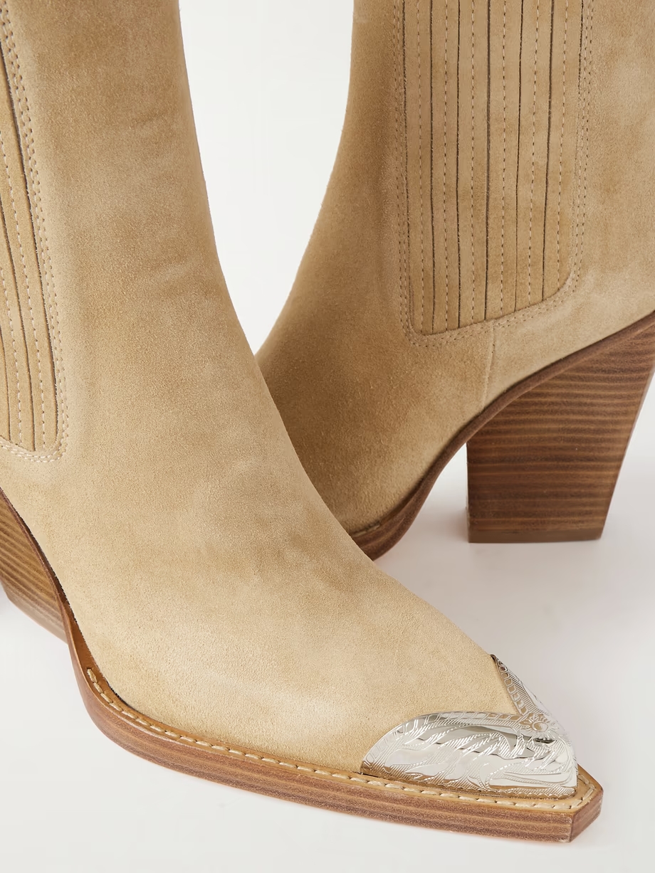 Dallas embellished suede ankle boots Dallas embellished suede ankle boots