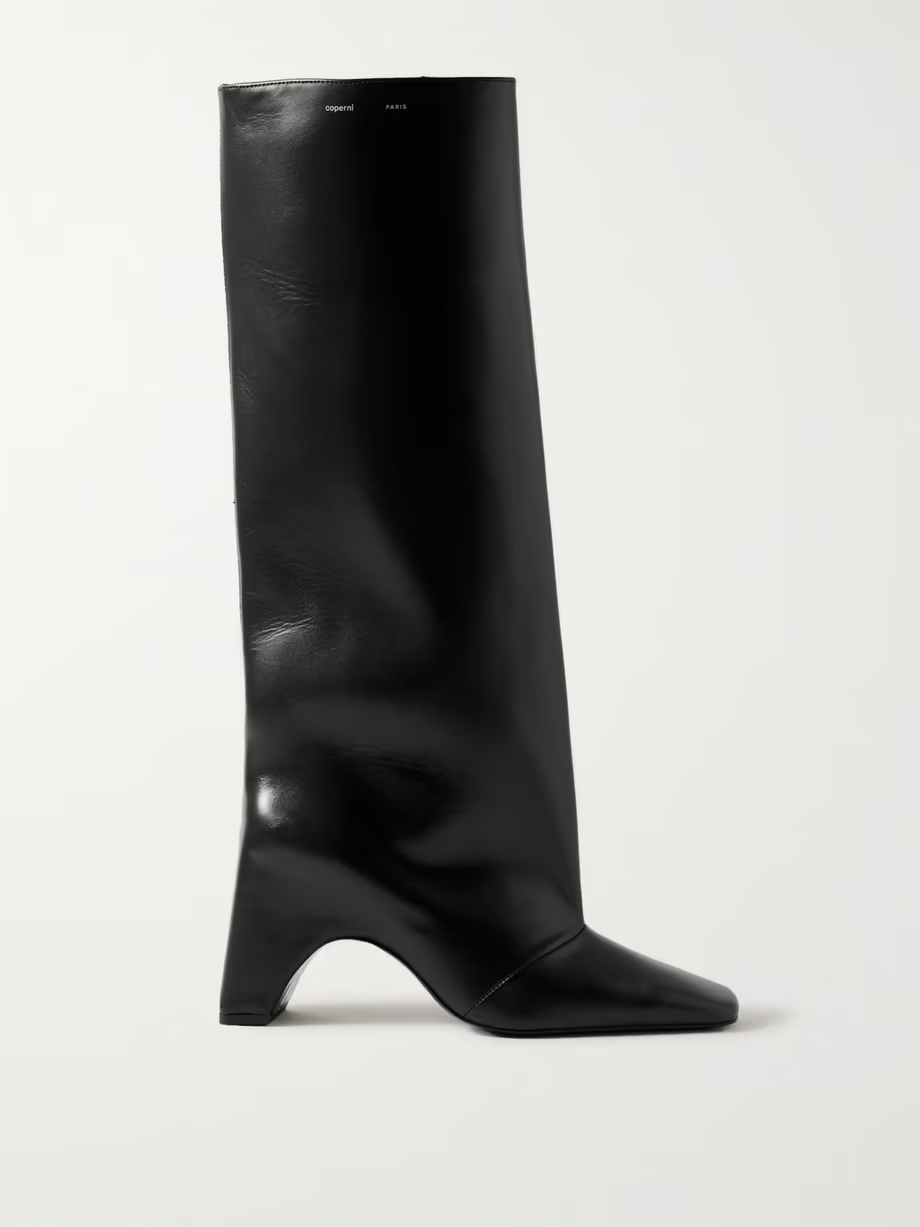 Bridge leather knee boots Bridge leather knee boots