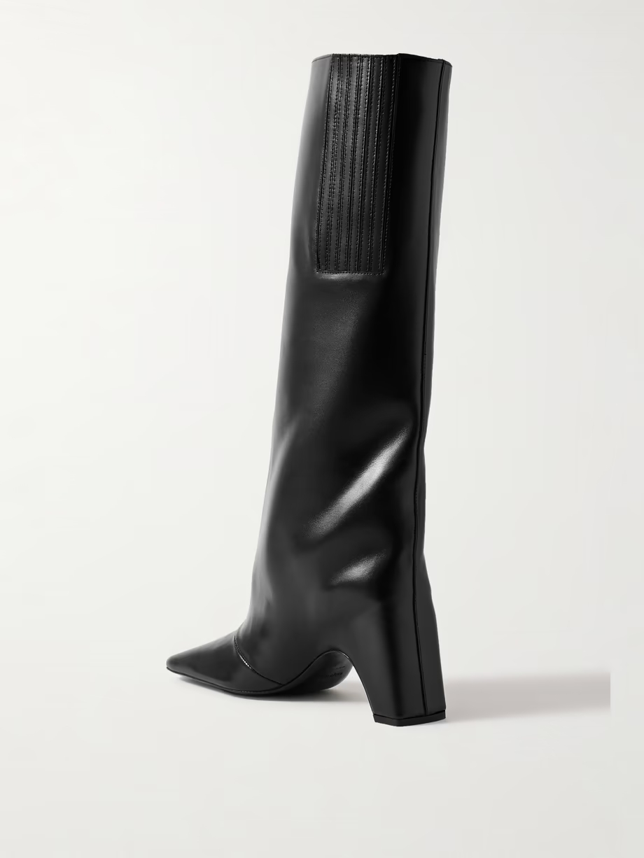 Bridge leather knee boots Bridge leather knee boots