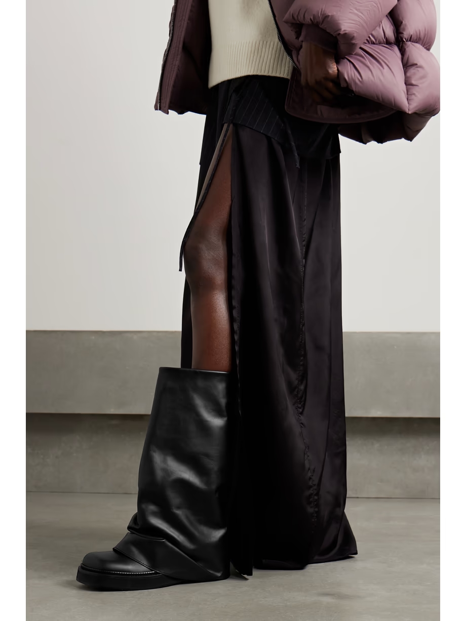 Robin layered leather knee boots Robin layered leather knee boots