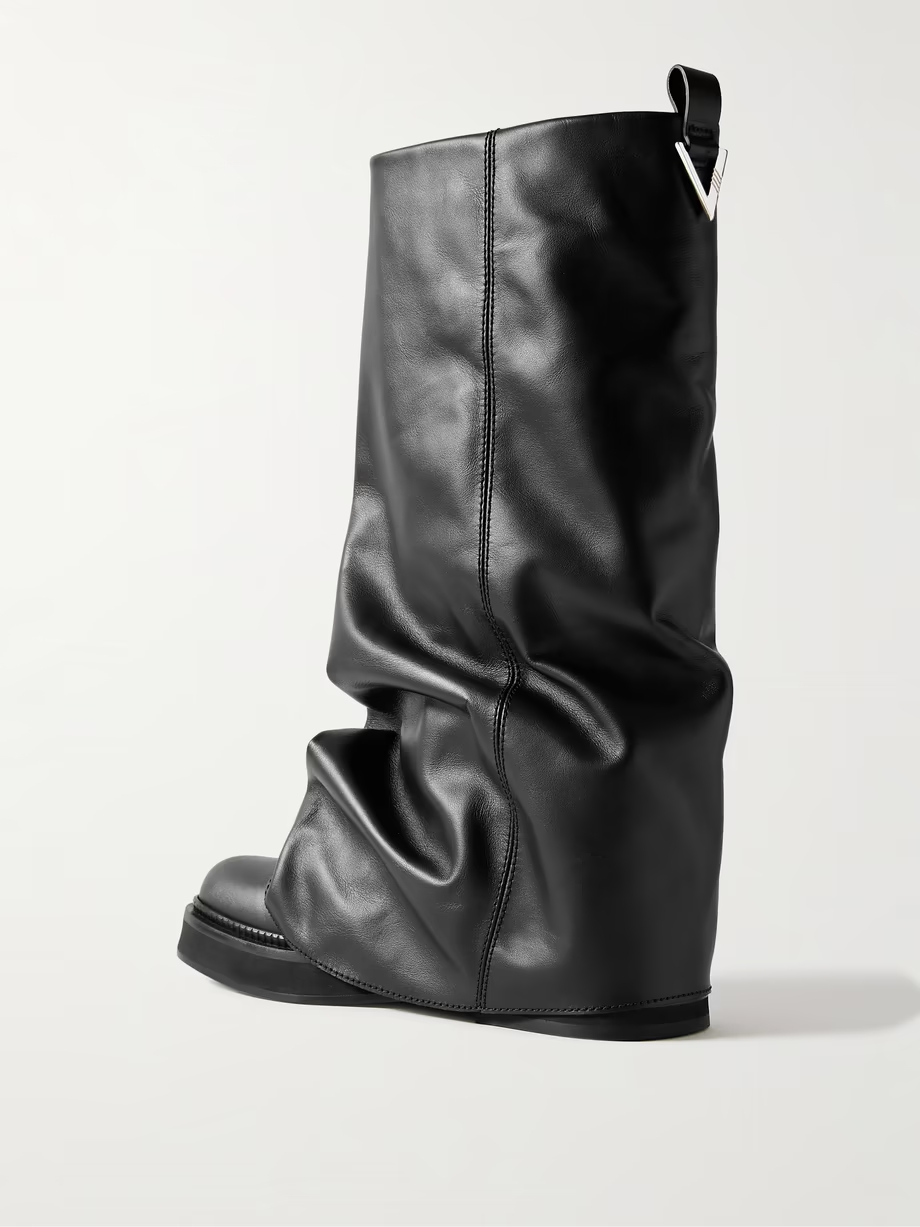 Robin layered leather knee boots Robin layered leather knee boots