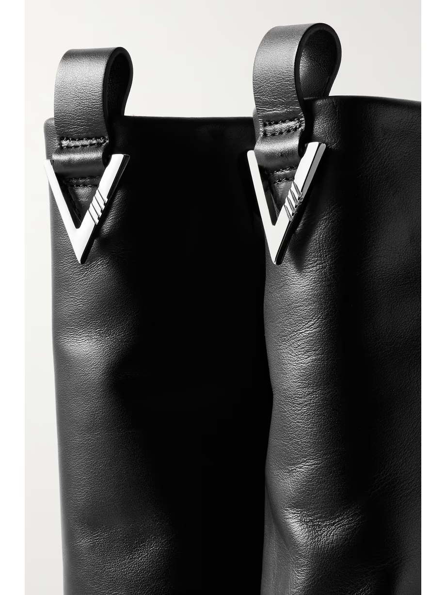 Robin layered leather knee boots Robin layered leather knee boots