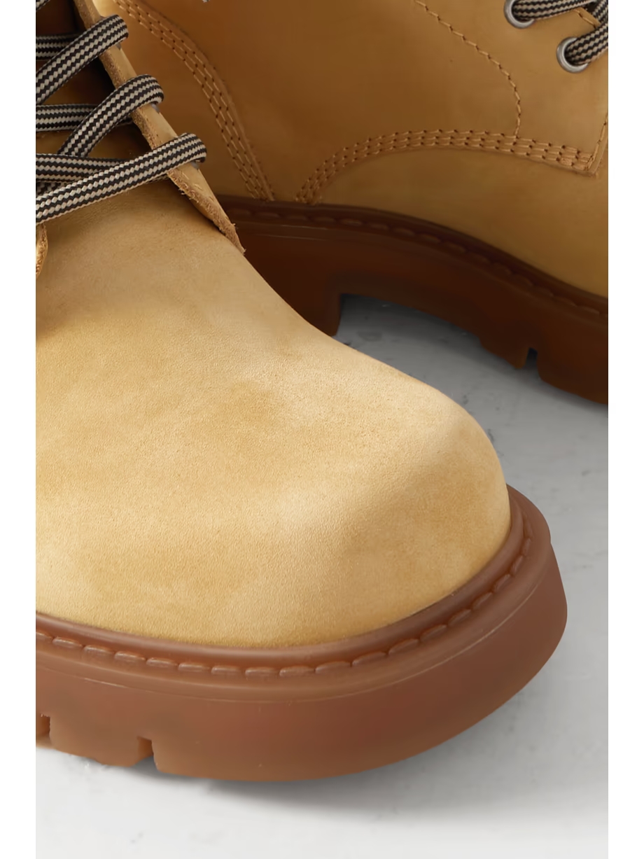 Haddock intrecciato leather-trimmed nubuck ankle boots Haddock intrecciato leather-trimmed nubuck ankle boots