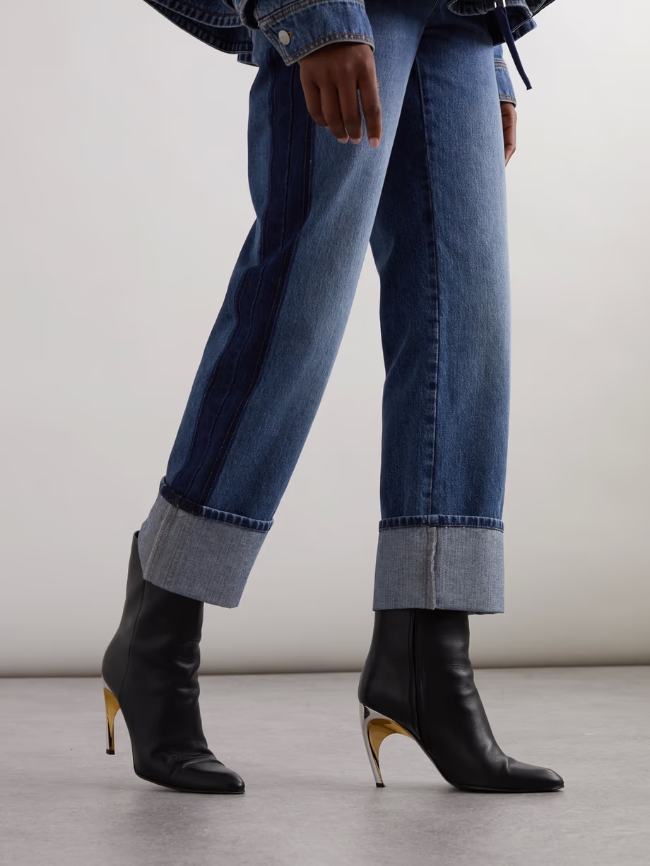 Armadillo leather ankle boots Armadillo leather ankle boots
