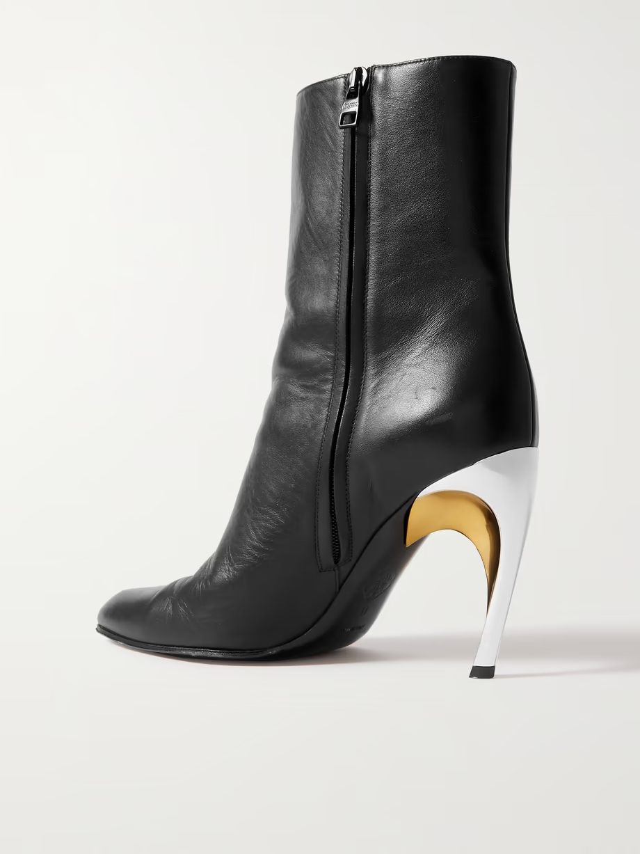 Armadillo leather ankle boots Armadillo leather ankle boots