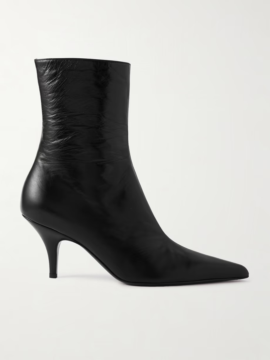 Sling leather ankle boots Sling leather ankle boots