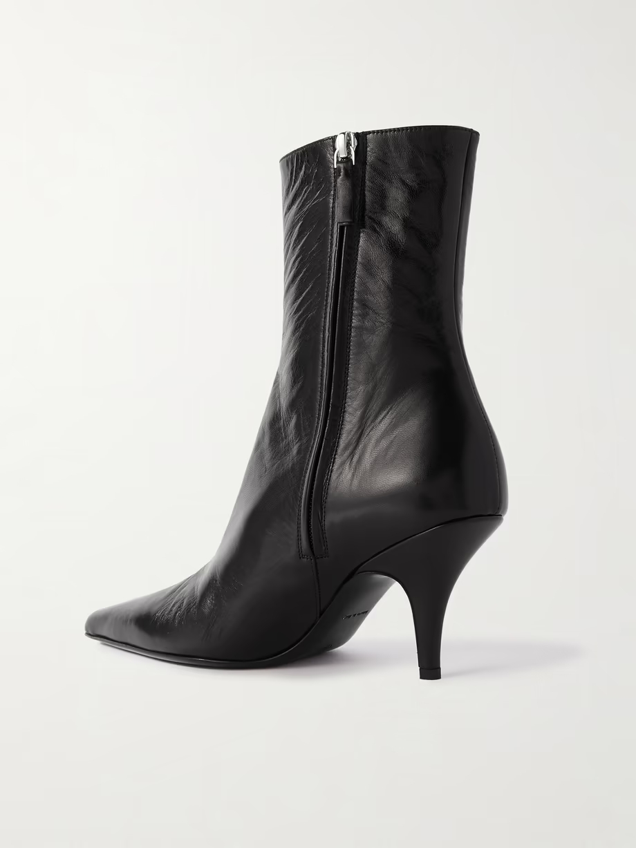 Sling leather ankle boots Sling leather ankle boots