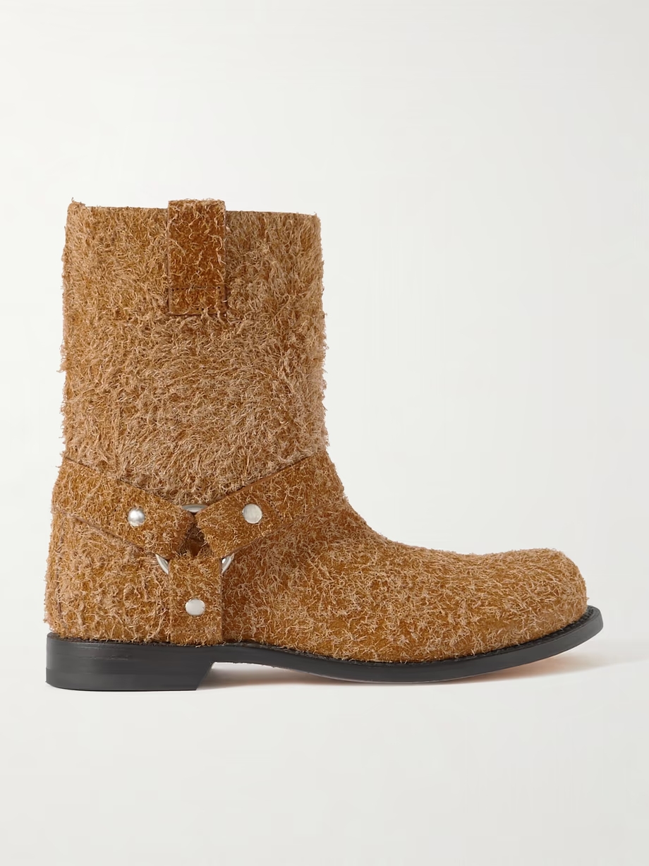 + Paula\'s Ibiza Campo brushed suede ankle boots + Paula\'s Ibiza Campo brushed suede ankle boots