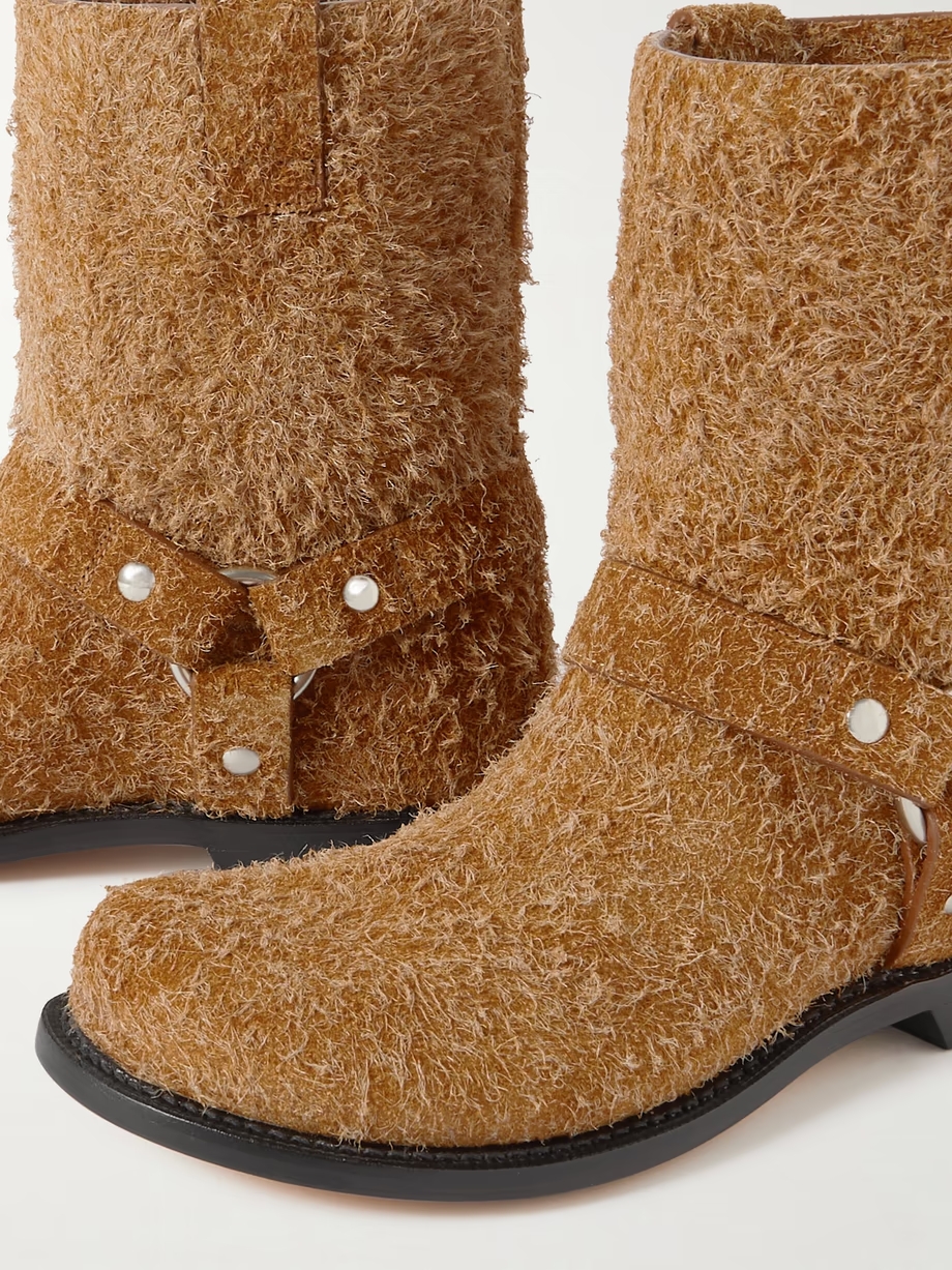 + Paula\'s Ibiza Campo brushed suede ankle boots + Paula\'s Ibiza Campo brushed suede ankle boots