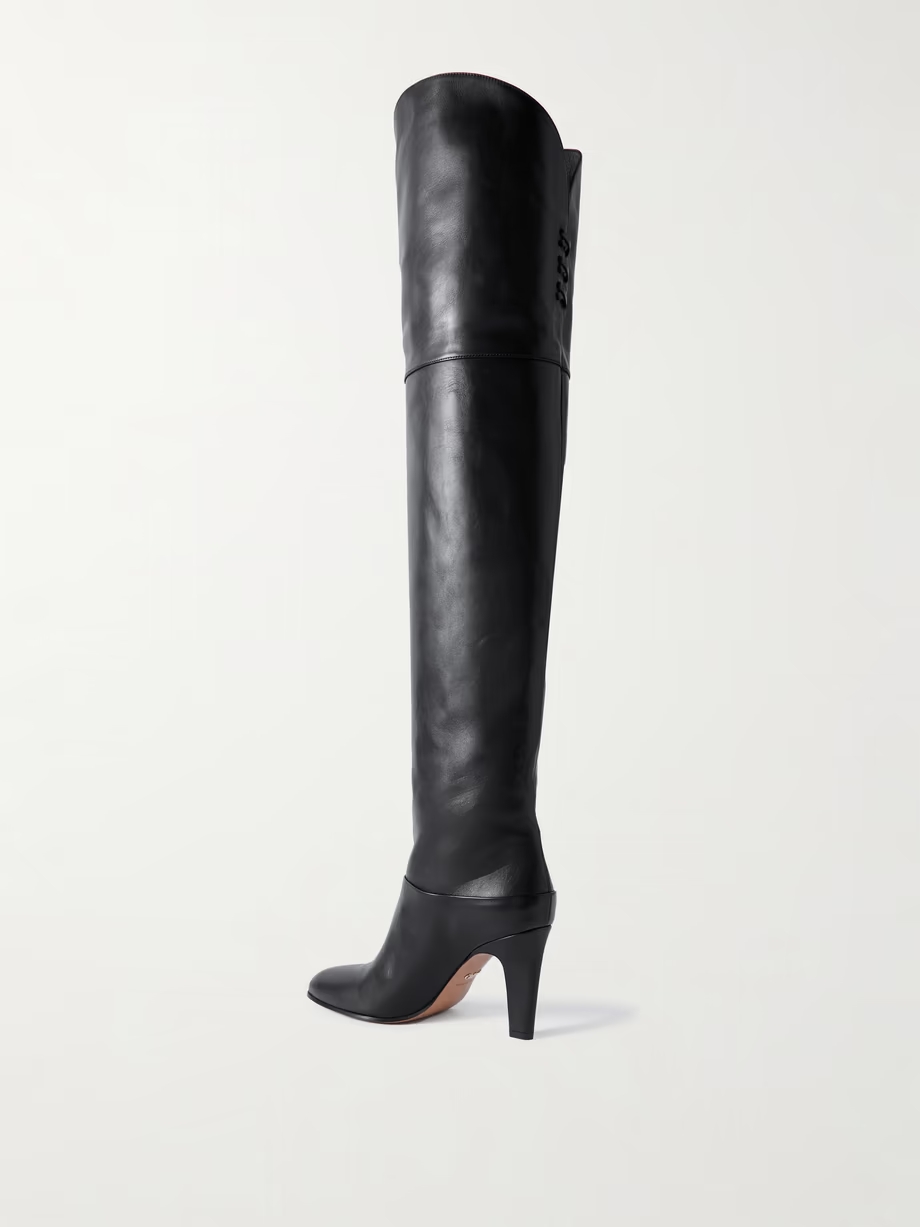 Eve leather over-the-knee boots Eve leather over-the-knee boots