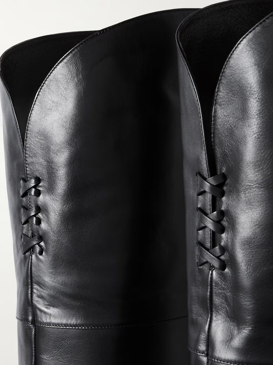 Eve leather over-the-knee boots Eve leather over-the-knee boots
