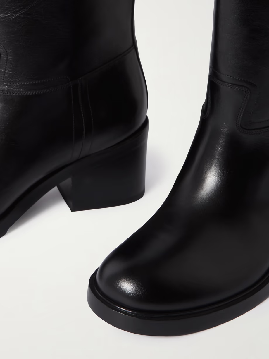 Pongo leather ankle boots Pongo leather ankle boots