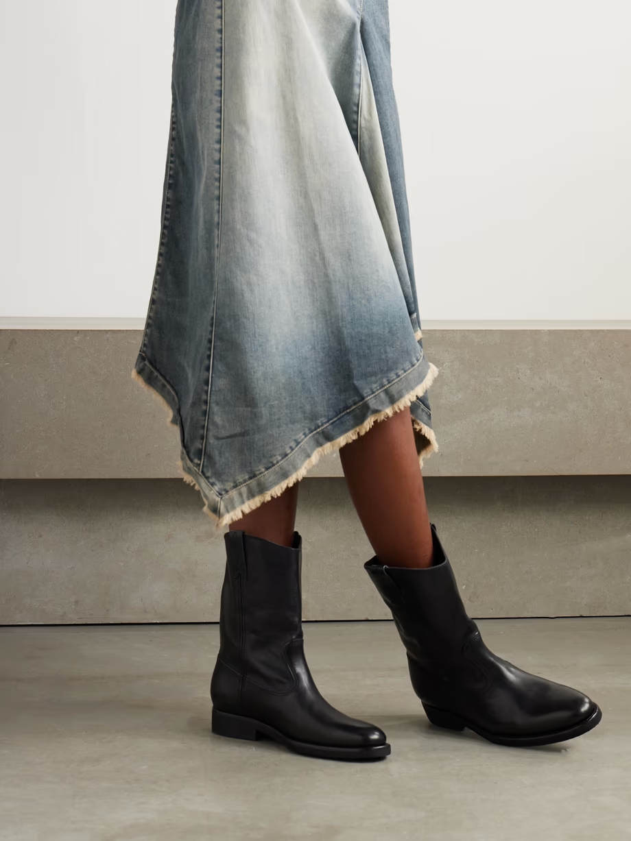 Leather ankle boots Leather ankle boots