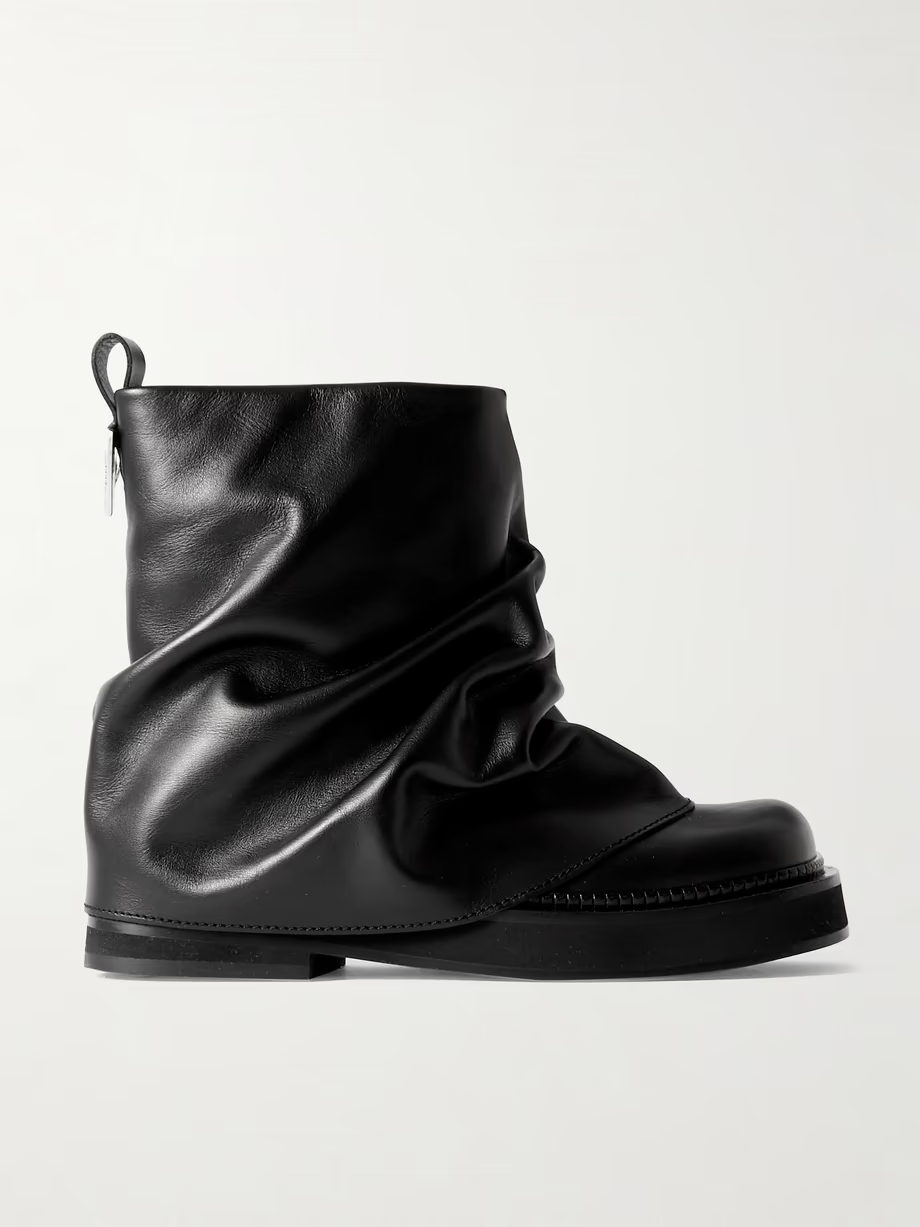 Robin layered leather ankle boots Robin layered leather ankle boots