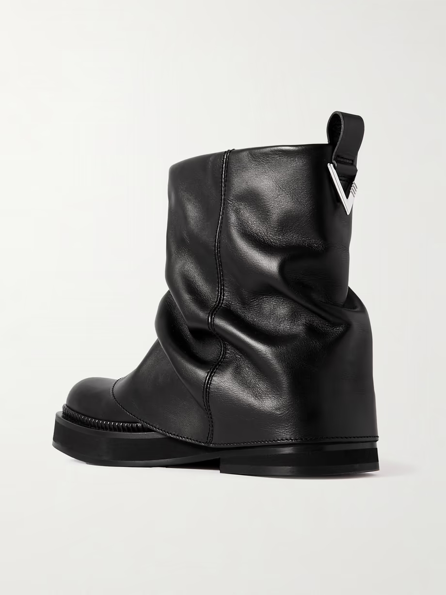 Robin layered leather ankle boots Robin layered leather ankle boots