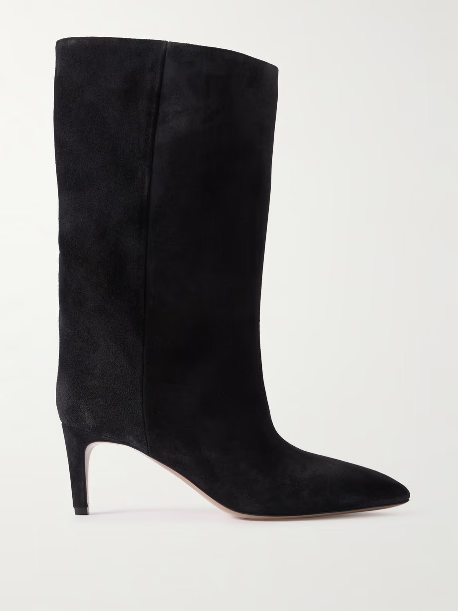Stiletto suede knee boots Stiletto suede knee boots