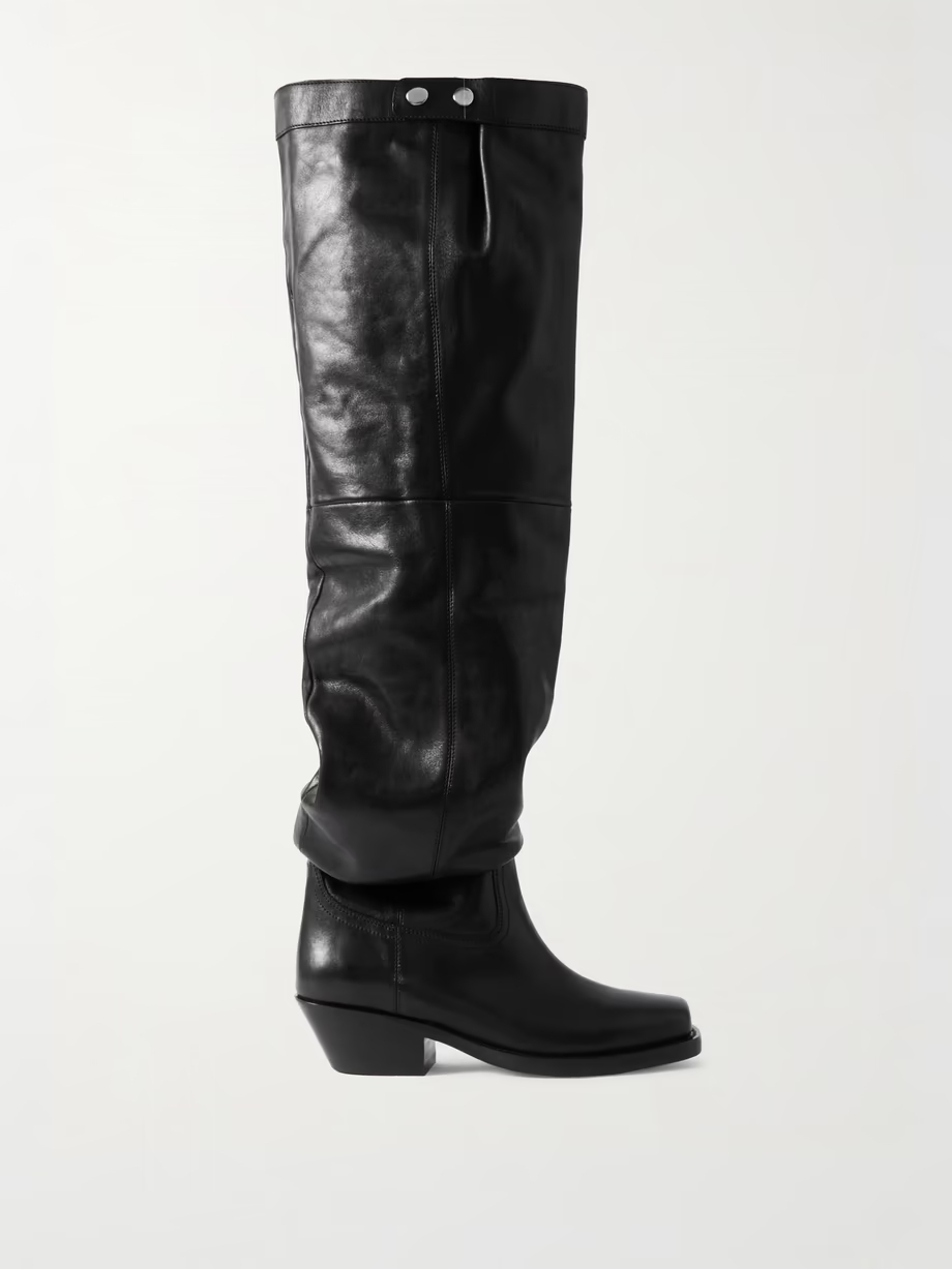 Amati leather over-the-knee boots Amati leather over-the-knee boots