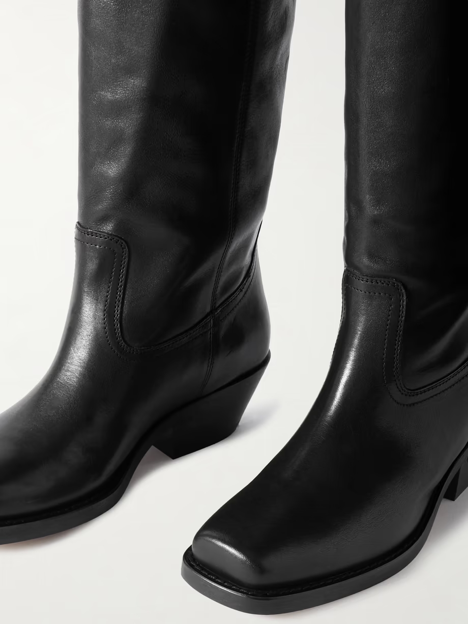 Amati leather over-the-knee boots Amati leather over-the-knee boots