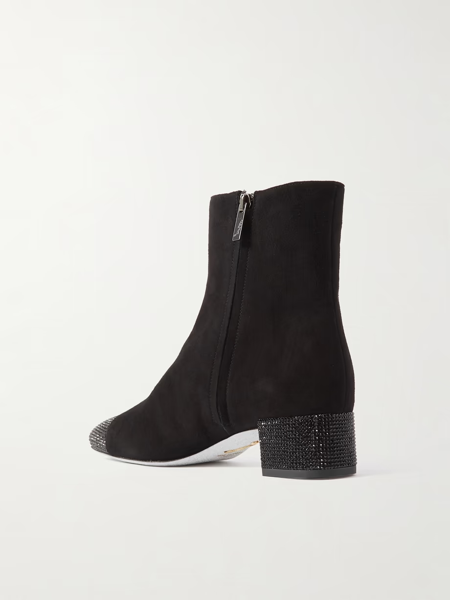 Bonnie embellished suede ankle boots Bonnie embellished suede ankle boots