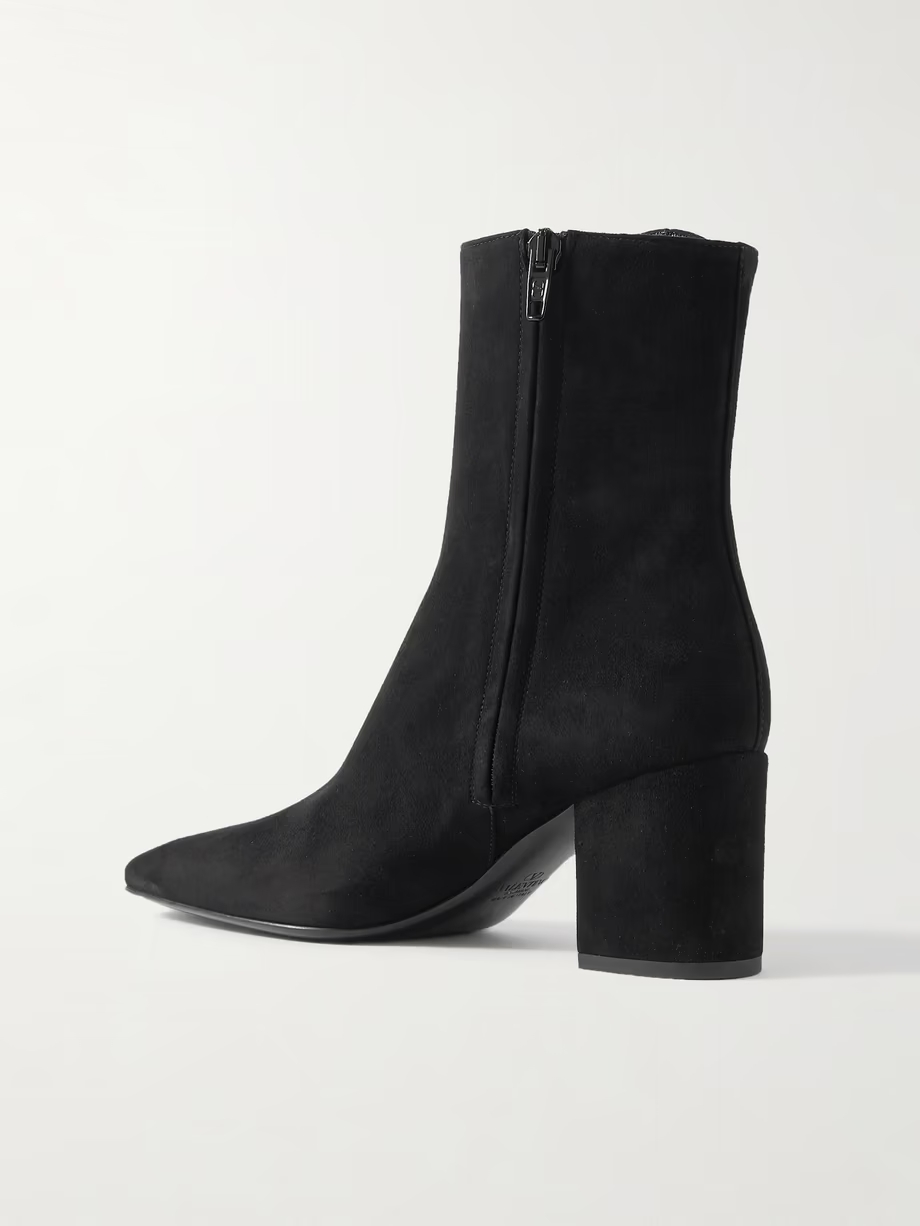 VLOGO Bold 70 embellished suede ankle boots VLOGO Bold 70 embellished suede ankle boots
