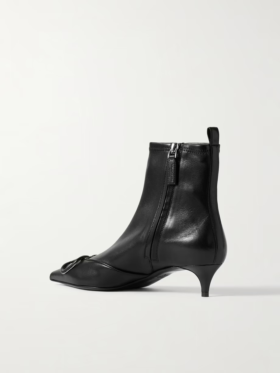 VLOGO 40 leather ankle boots VLOGO 40 leather ankle boots
