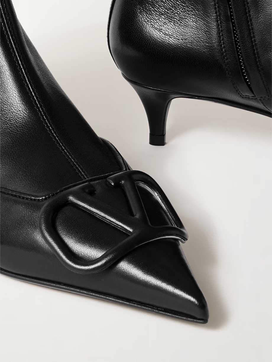 VLOGO 40 leather ankle boots VLOGO 40 leather ankle boots