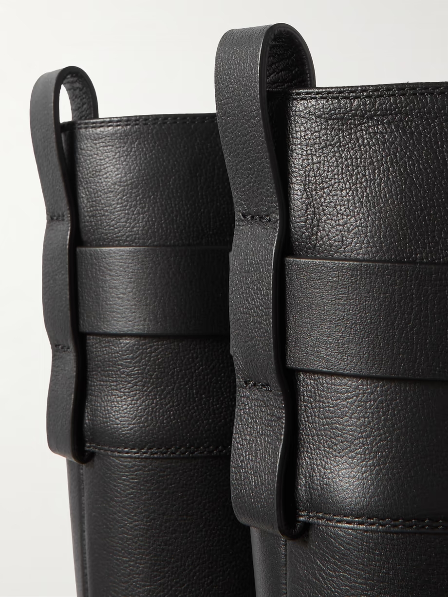 Roly embellished leather knee boots Roly embellished leather knee boots