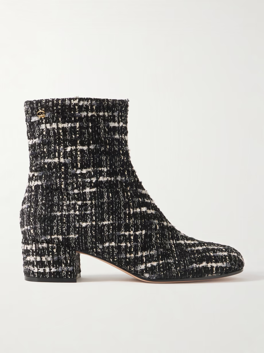 Joelle 45 tweed ankle boots Joelle 45 tweed ankle boots
