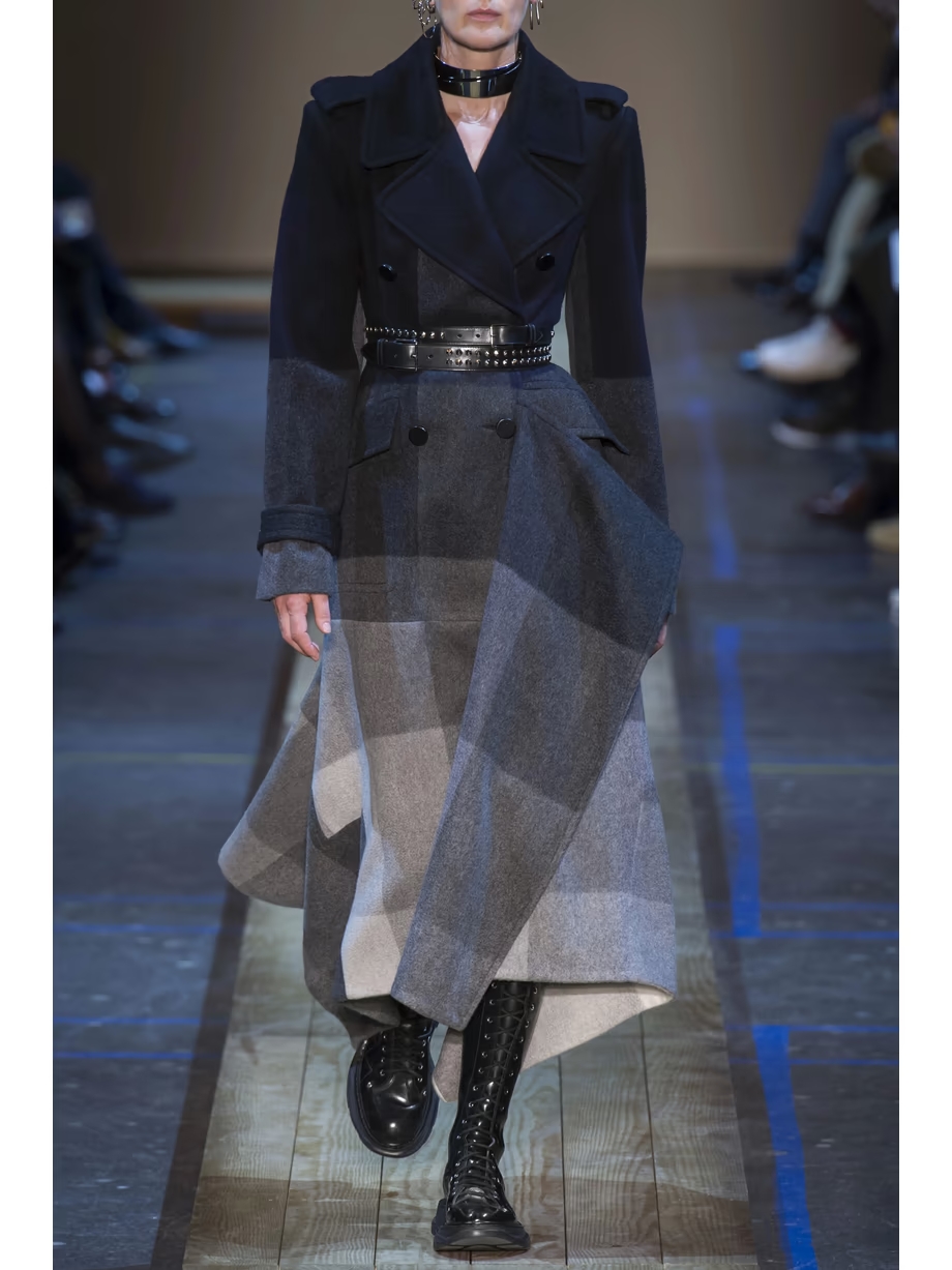 Glossed-leather exaggerated-sole knee boots Glossed-leather exaggerated-sole knee boots