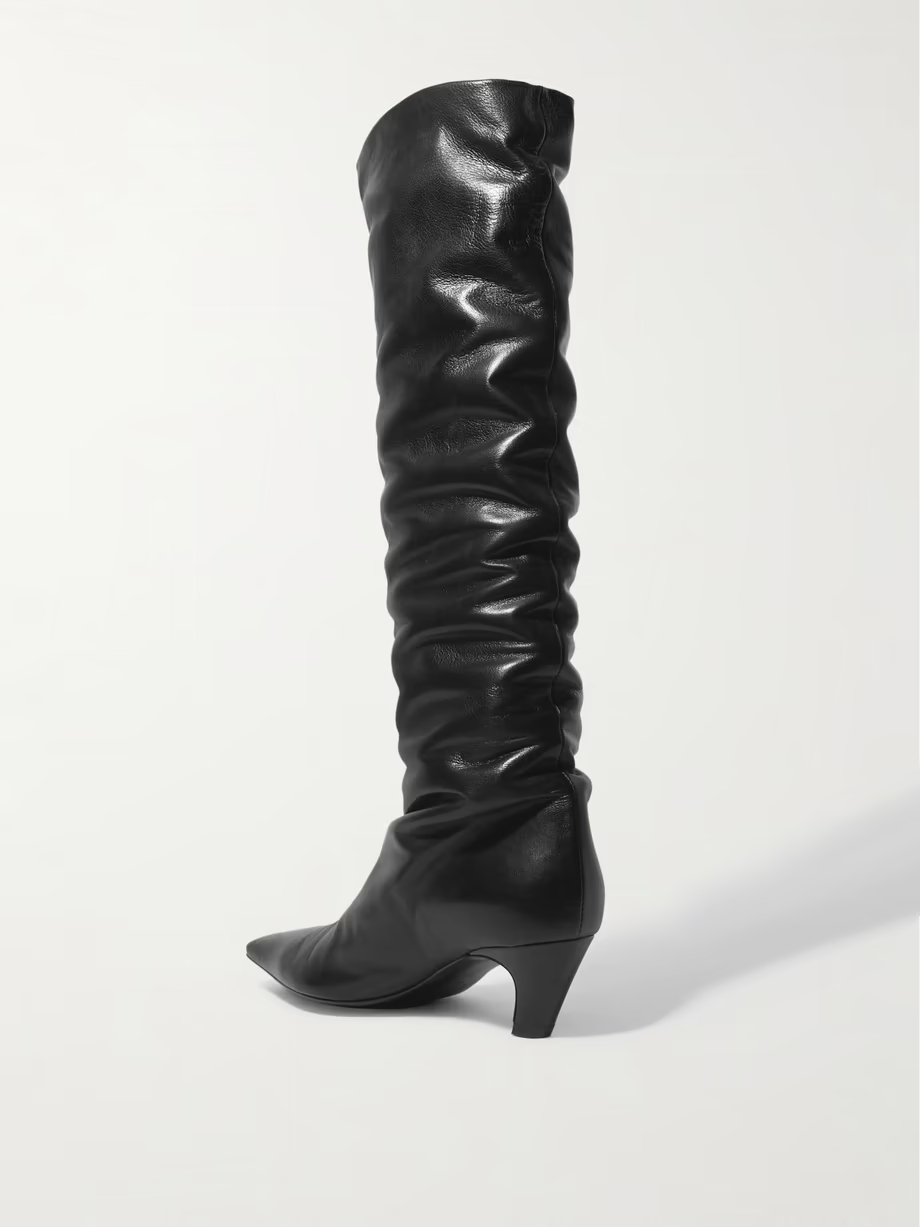 Davis leather knee boots Davis leather knee boots