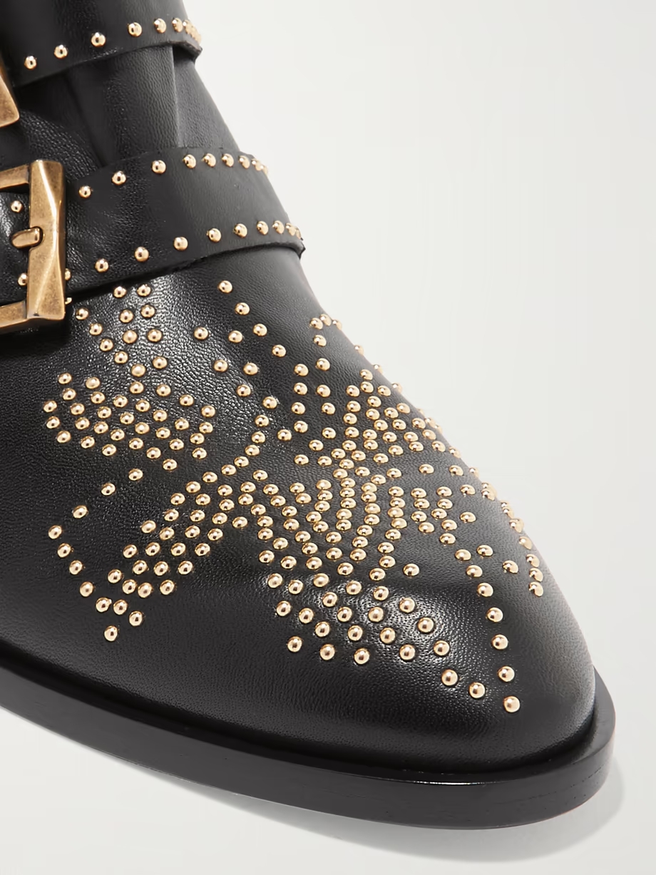 Susanna studded leather ankle boots Susanna studded leather ankle boots