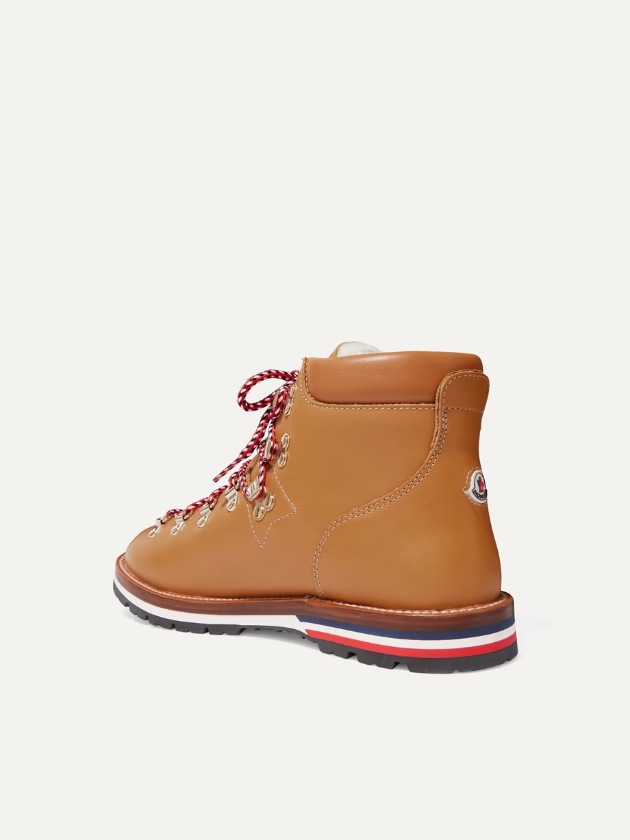 Blanche shearling-lined leather ankle boots Blanche shearling-lined leather ankle boots