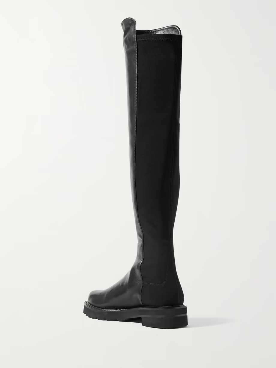 5050 Lift leather and stretch over-the-knee boots 5050 Lift leather and stretch over-the-knee boots