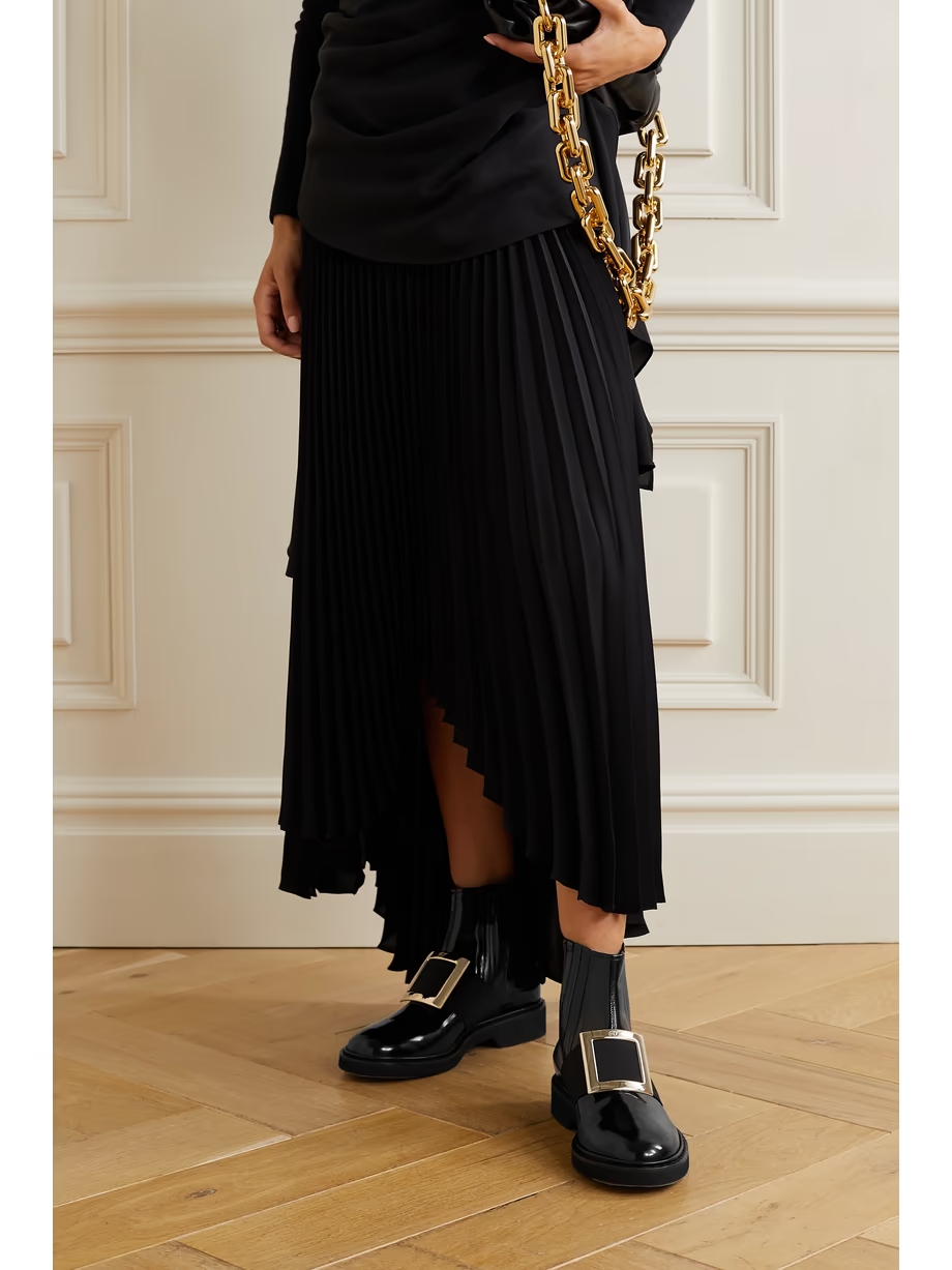 Viv Ranger embellished patent-leather Chelsea boots Viv Ranger embellished patent-leather Chelsea boots