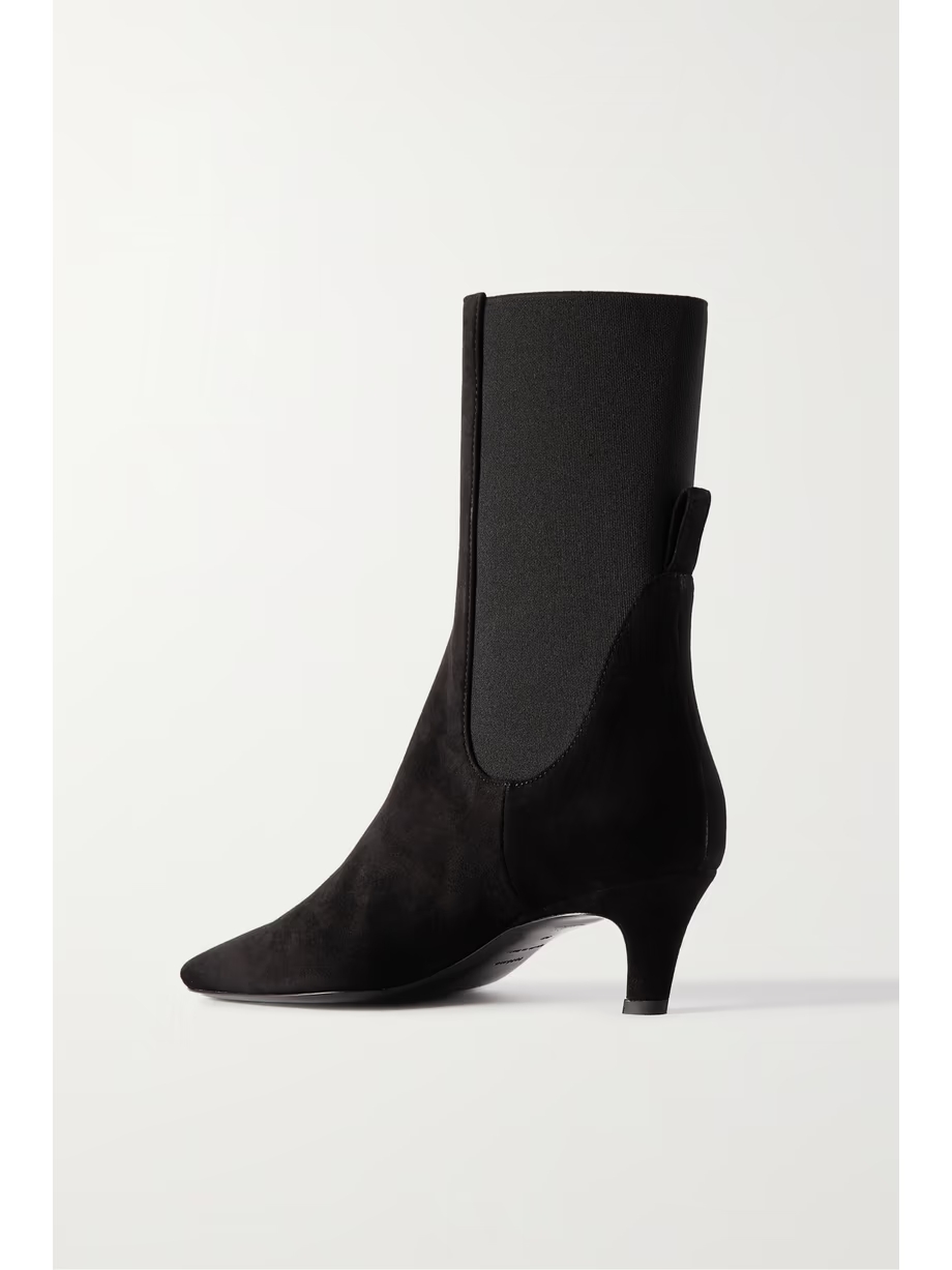 The Mid Heel suede Chelsea boots The Mid Heel suede Chelsea boots