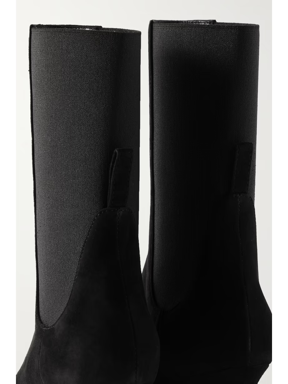 The Mid Heel suede Chelsea boots The Mid Heel suede Chelsea boots