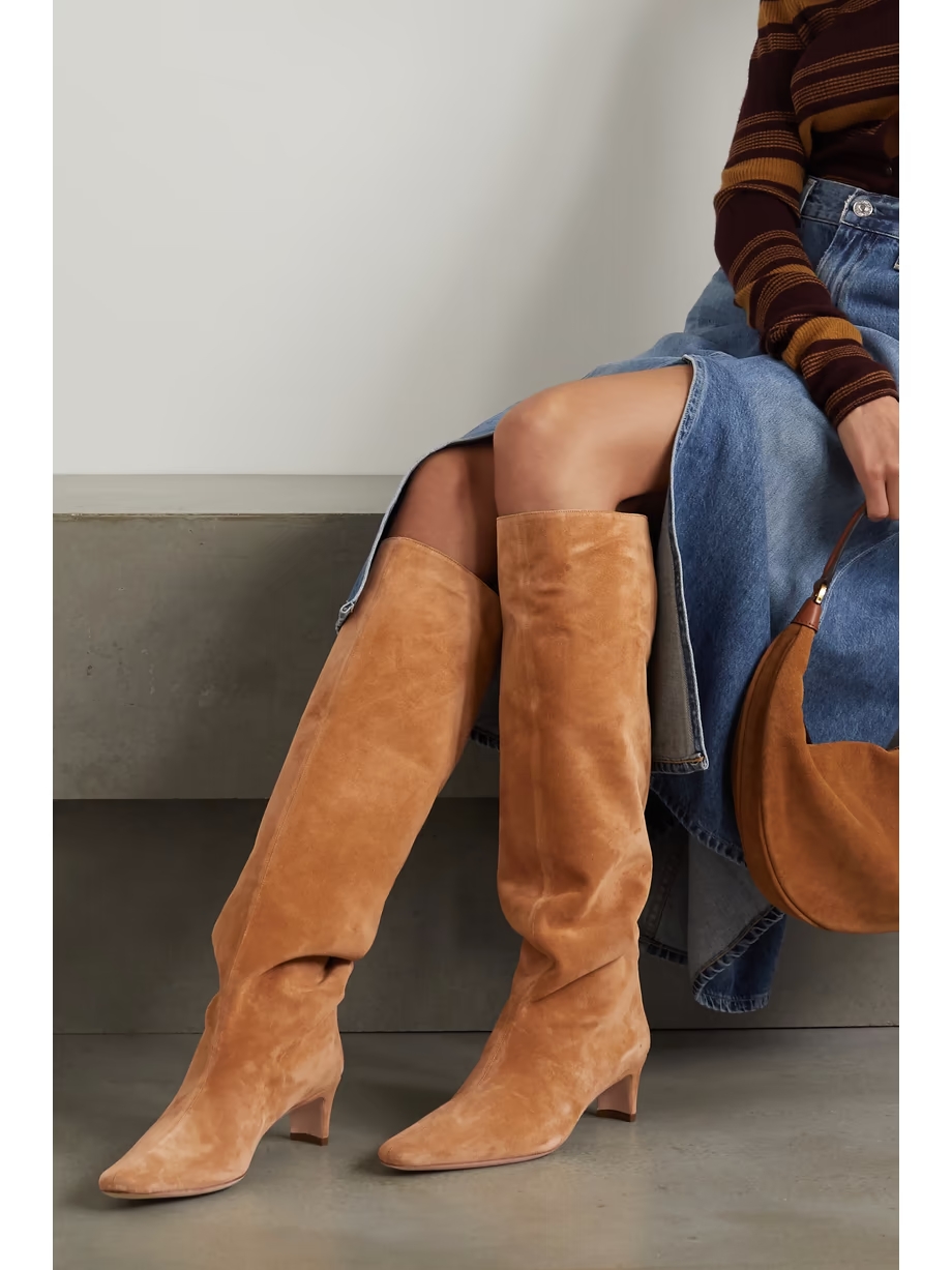 Wally suede knee boots Wally suede knee boots