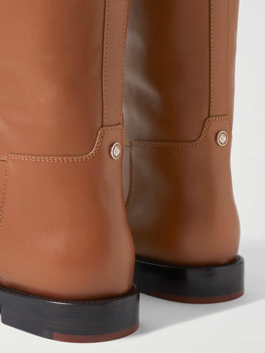 Decker leather knee boots Decker leather knee boots