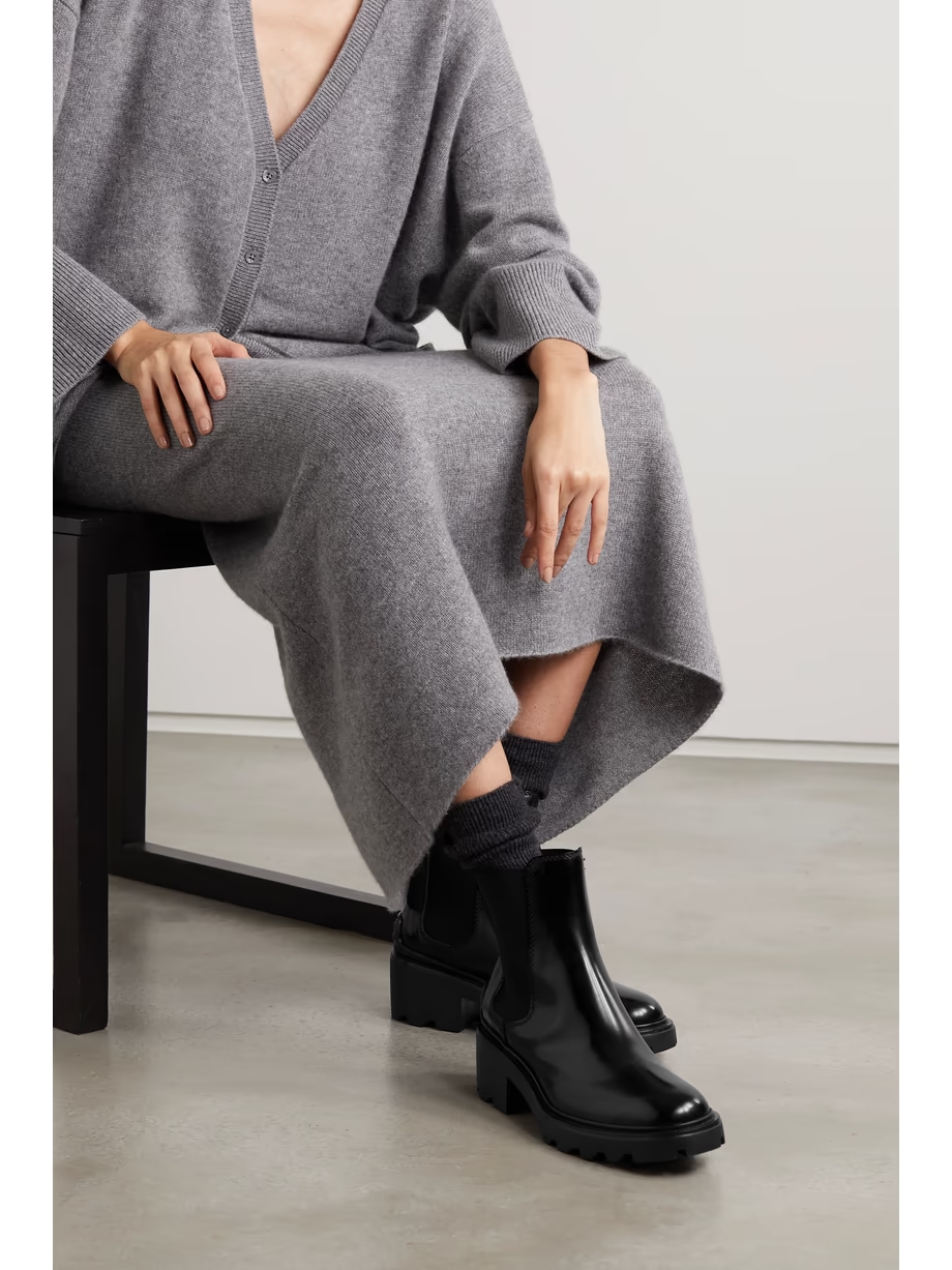 Patent-leather Chelsea boots Patent-leather Chelsea boots