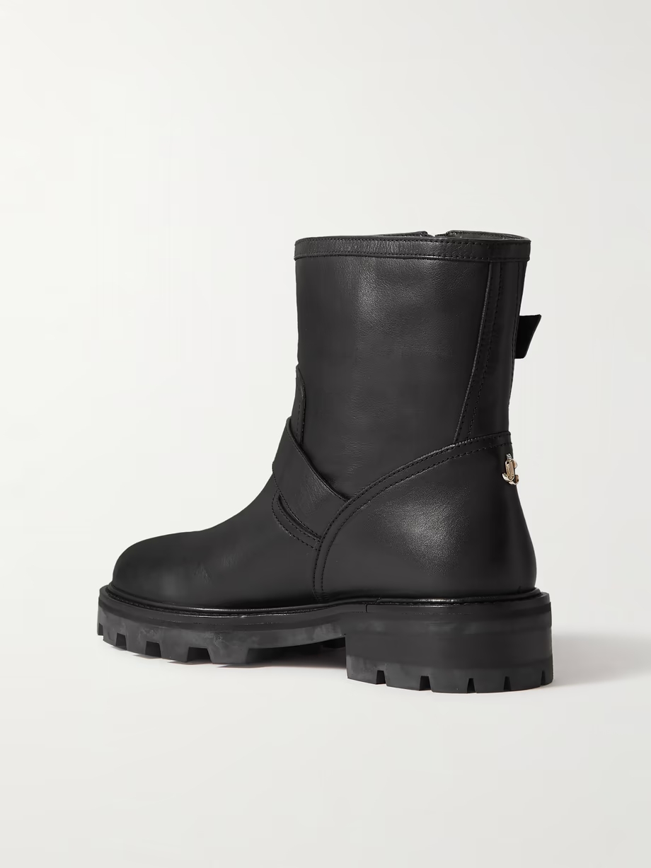 Youth II buckled leather ankle boots Youth II buckled leather ankle boots