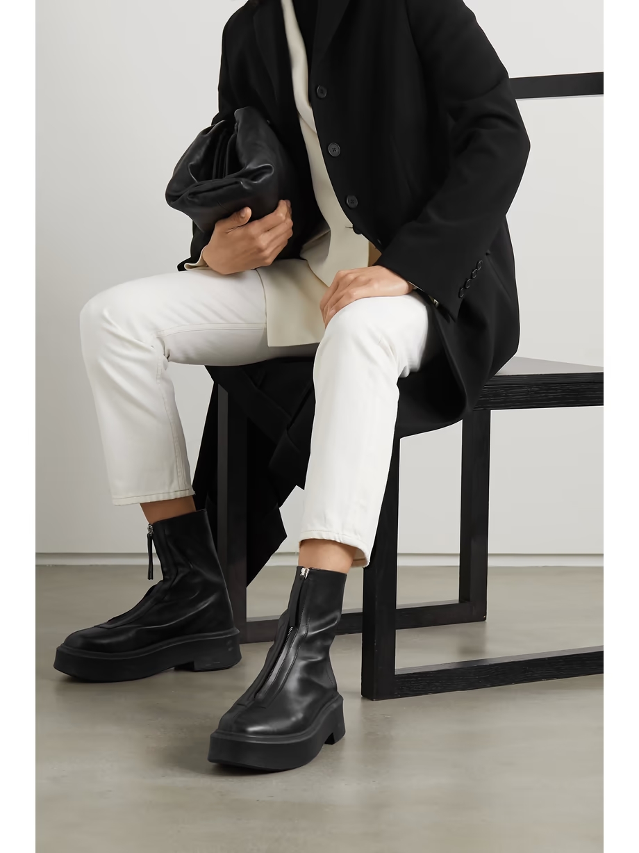 Leather ankle boots Leather ankle boots