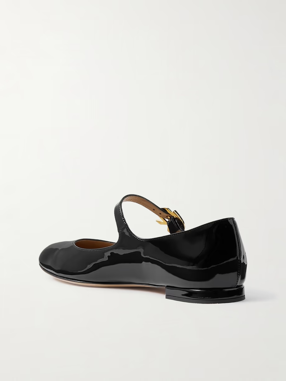 Patent-leather Mary Jane flats Patent-leather Mary Jane flats