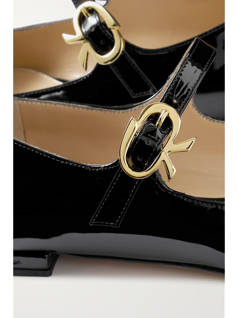 Patent-leather Mary Jane flats Patent-leather Mary Jane flats